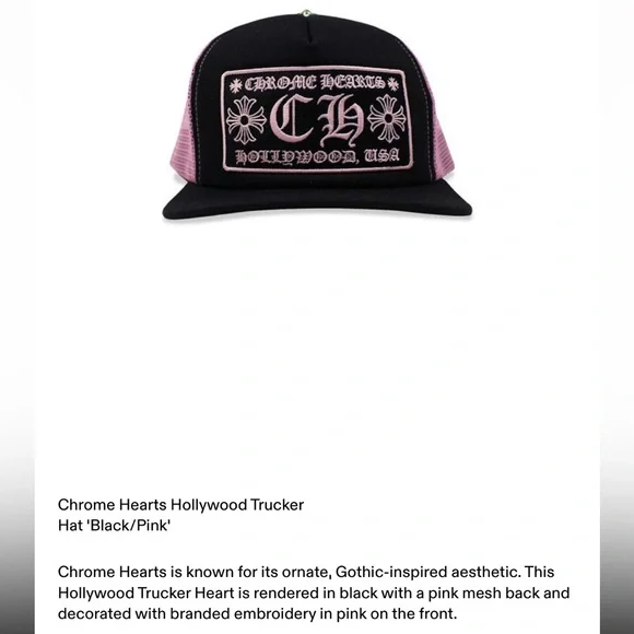 Chrome Hearts hollywood trucker hat - Picture 7 of 7
